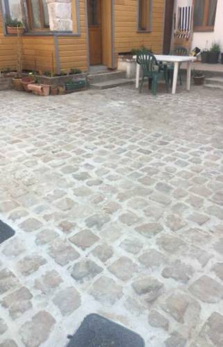 Pavage cour pavés Vieux Rouen La Maison des Travaux Rouen