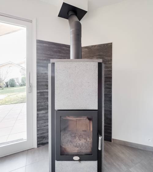 Installation poêle