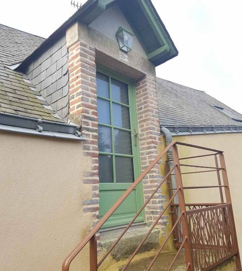 Après : arrière de l'immeuble locatif