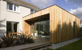 Agrandissement de maison bardage bois Orsay 91400