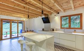 vue d'ensemble de la cuisine