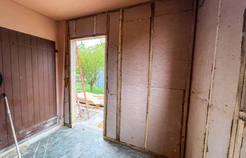 Ossature et isolation en fibre de bois