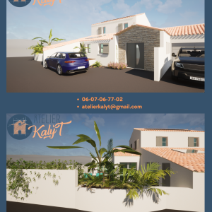 Extension maison individuelle aux Sables d’Olonne par Lynda CARDOSO