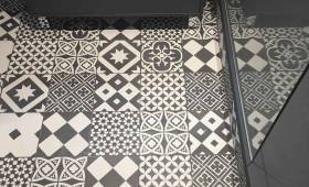 Rénovation revêtement de sol salle de bain 