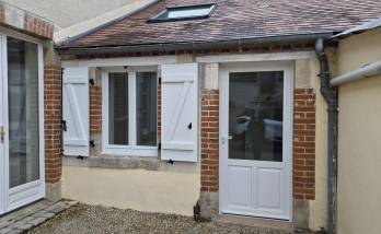Menuiseries neuves en PVC, volets alu