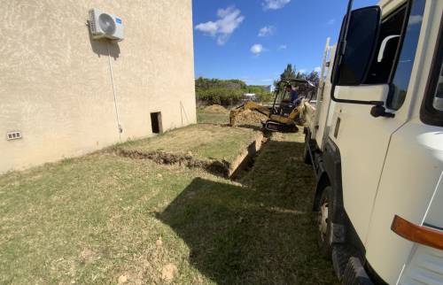 Début des travaux d'extension de maison Ribaute Les Tavernes La Maison Des Travaux Ales