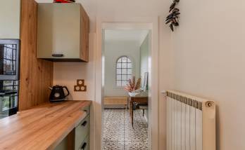 Plan de travail de cuisine en bois