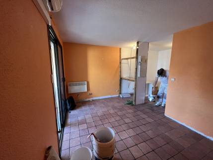 avant de refaire le petit appartement