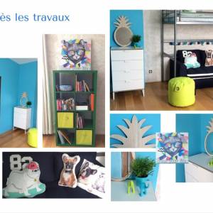 Décoration de la chambre de Marie - Magali Fuchs - Décoratrice - La Maison Des Architectes