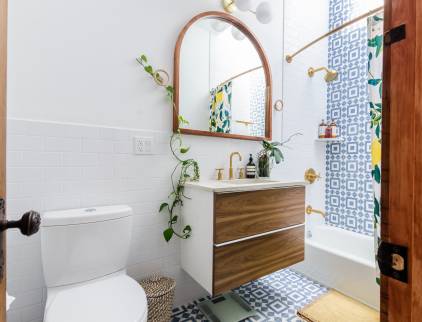 rénovation d'une petite salle de bains