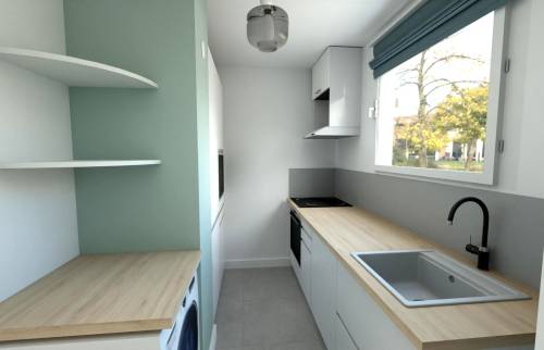 Projet de rénovation de cuisine - visuel avant rénovation