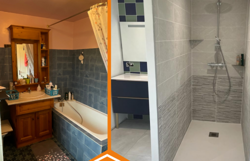 Avant/après - maçon 73, terrassier 73, couvreur 73, zingueur 73, charpentier 73, menuisier 73, plaquiste 73,  décorateur intérieur 73, peintre 73, carreleur 73, plombier 73, électricien 73, chauffagiste 73