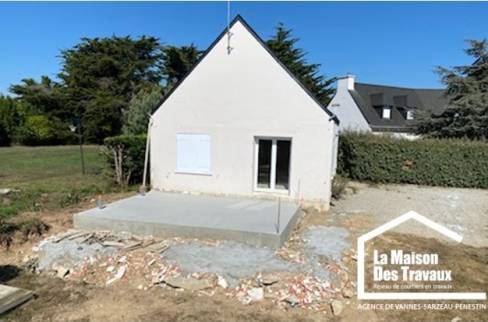 LA MAISON DES TRAVAUX VANNES SARZEAU EXTENSION DE MAISON 56730