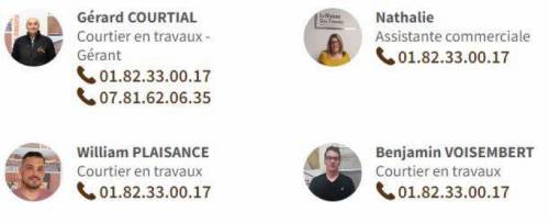 Equipe agence La Maison Des Travaux de Brie-Comte-Robert 77170