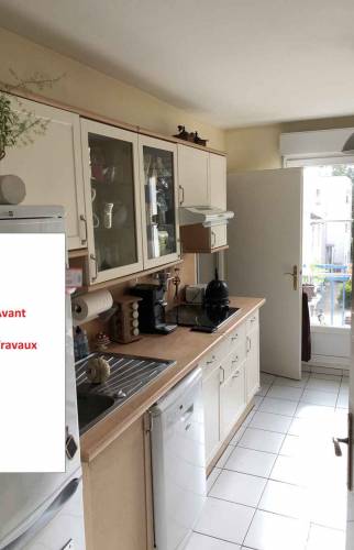 Cuisine avant travaux (Montgeron 91230)