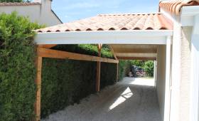 Création d'un carport à Basse-Goulaine