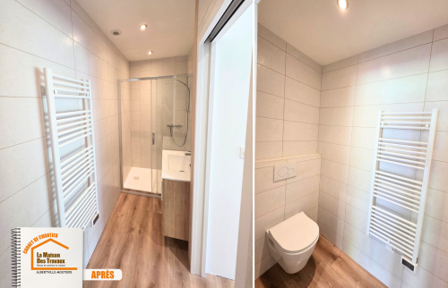 rénovation garage en logement, plus-value maison Albertville, cloisonnement garage studio, création dépendance maison, studio clé en main Savoie