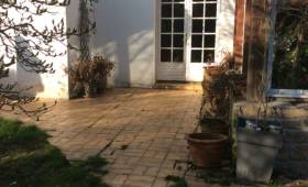 Avant la rénovation de terrasse 