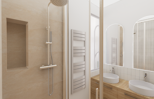 plan salle de bain