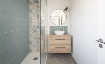 Création d'une salle de bain à l'étage à Bouguenais