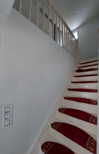 Escalier bois avant travaux