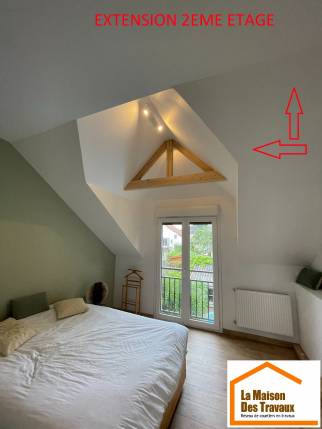 Chambre parentale à l'étage (Yerres 91330)