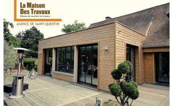 Création d'un agrandissement de maison en bois