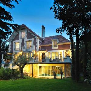 Extension de maison, Essonne - Vue de nuit 