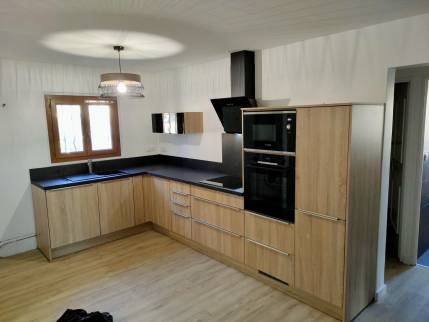 Installation cuisine neuve
