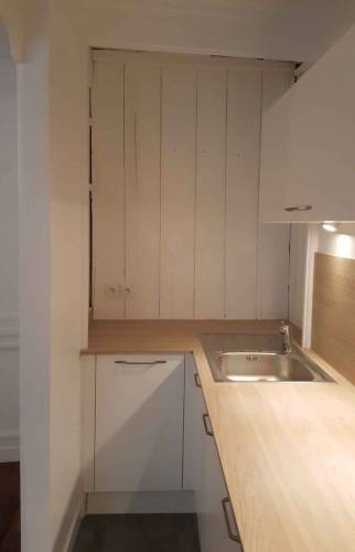 Rénovation finie Saint-Servan - espace cuisine