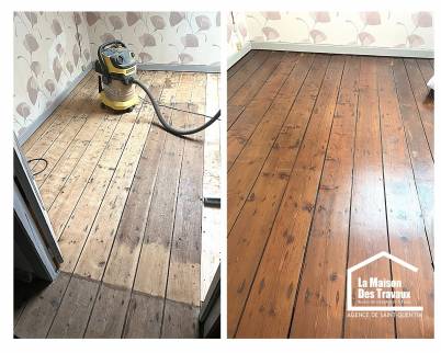 réparation de lames de parquet