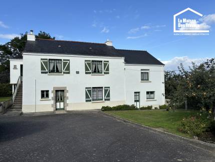 Avant ravalement maison Bretagne Sud