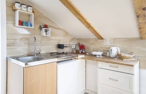 un chantier de surélévation dans une maison ancienne