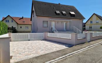 Clôture, portail et pavé à Mulhouse