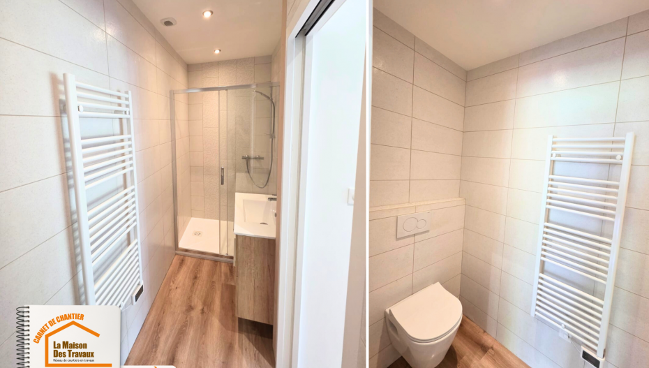 rénovation garage en logement, plus-value maison Albertville, cloisonnement garage studio, création dépendance maison, studio clé en main Savoie