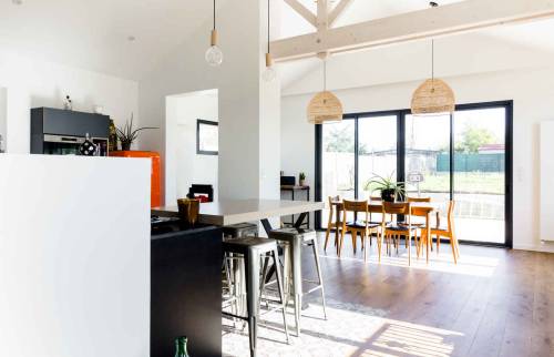 Cuisine - Rénovation de maison à la Haye Fouassière (44)