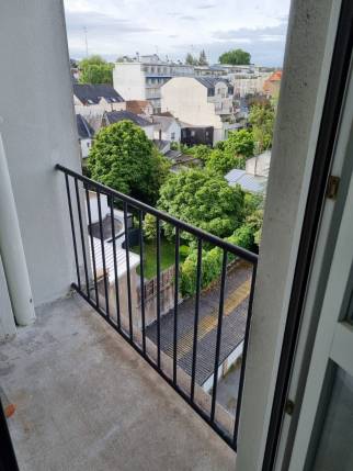 Balcon en place avant l'aménagement de loggia - Nantes 44