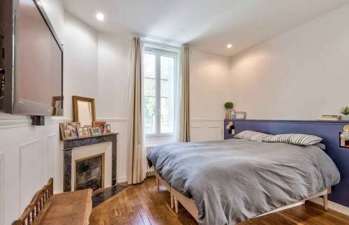 Rénovation d'une chambre parentale - un projet La Maison des Travaux Paris 17