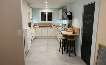 Après travaux : Cuisine rénovée (Rennes 35000)