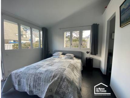 Transformation d'un garage en suite parentale La Maison des Travaux Vannes Sarzeau Pénestin