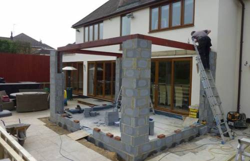 extension d'une maison