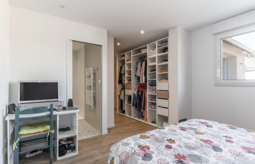 Agrandissement et rénovation d'une maison au sud de Nantes