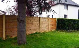 Rénovation de la clôture d'une maison à Caen
