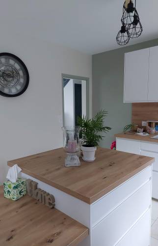 Ilot central avec rangements