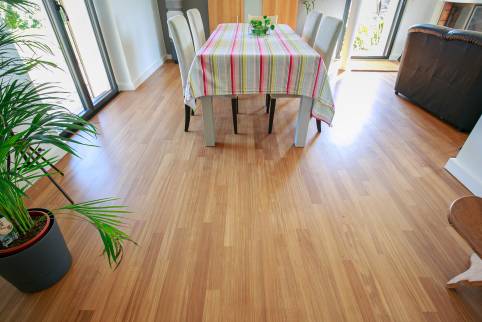 Rénovation d'un parquet près de Morlaix (29)