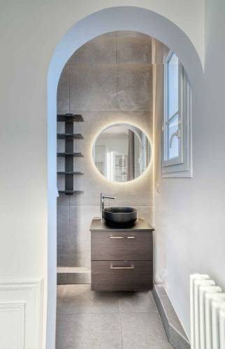 passage avec alcôve