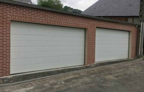 Double garage 50m² en brique de parment - la Maison des Travaux Rouen