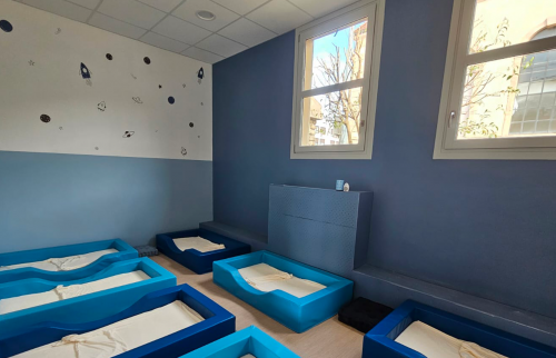 Rénovation micro-crèche - dortoir