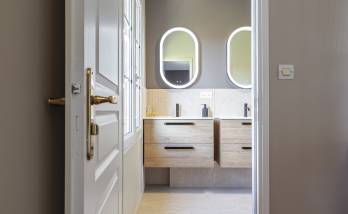 Salle de douche parentale