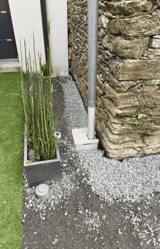 Travaux d’étanchéité et de drainage des murs périphériques à Sautron 1